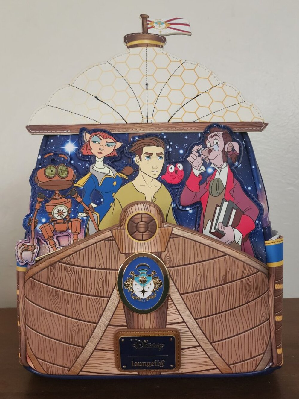 Loungefly Disney Treasure Planet RLS Legacy Mini Backpack